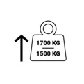 1700 kg Taşıma Kapasiteli Şasi + AKS + Çelik Jantlar