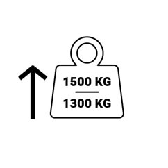 1500 kg Taşıma Kapasitesi + AKS