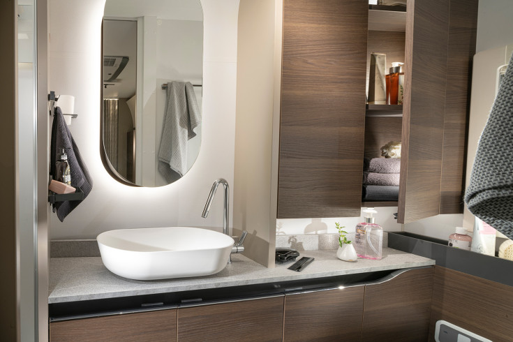 Adria Alpina Tuvalet Banyo Alanı